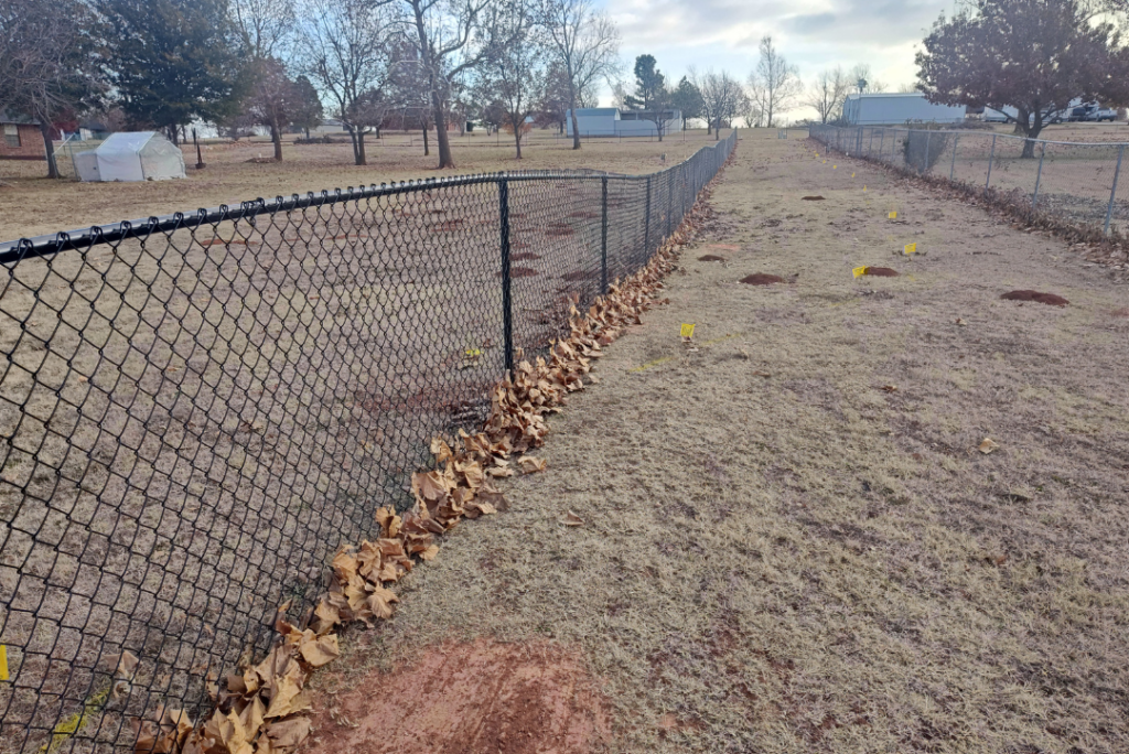 metal fence