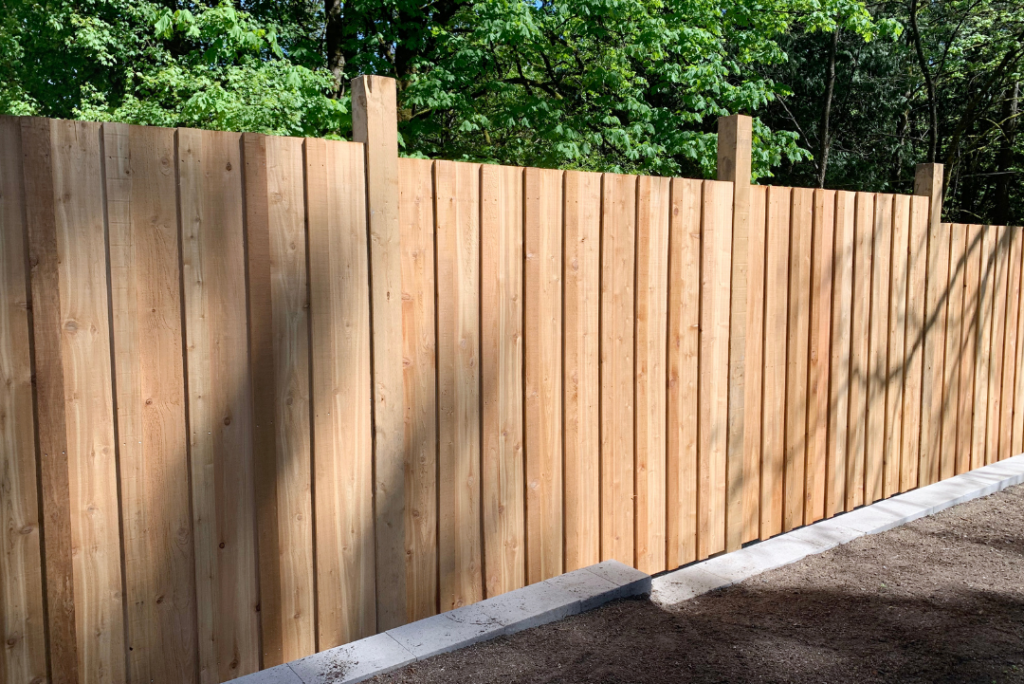 wood fencing